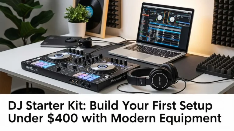 DJ Starter Kit Build Your First Setup Under $400 with Modern Equipment