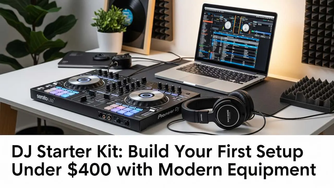 DJ Starter Kit Build Your First Setup Under $400 with Modern Equipment